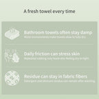 Unifree Disposable Face Towels – Ultra Soft Gentle Facial Towels for Skincare, Single-Use Towel, Wet and Dry for Personal Daily Routine, Valentines Gift