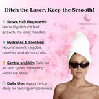 Caramela Beauty Cyperus Rotundus Oil for Natural Hair Reduction - 60Ml/2Oz