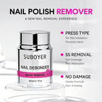 Kit Removedor de Pegamento para Uñas Postizas – Acción Rápida en 5 Segundos (80 ml)