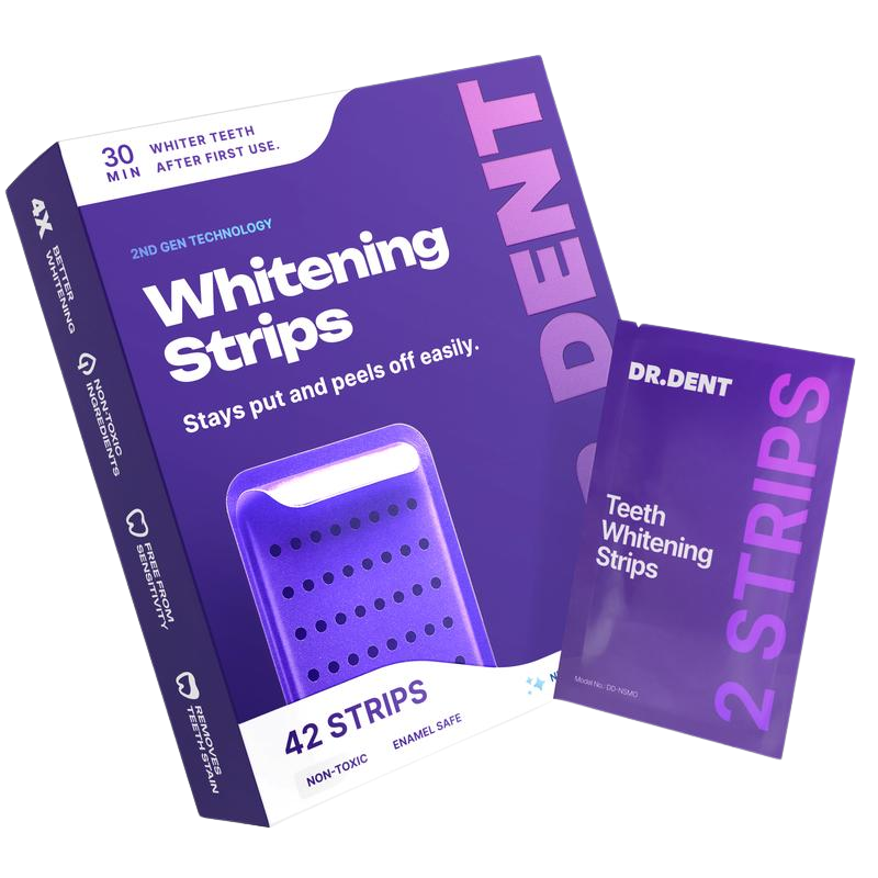 Dr. DENT -  Purple Whitening Strips