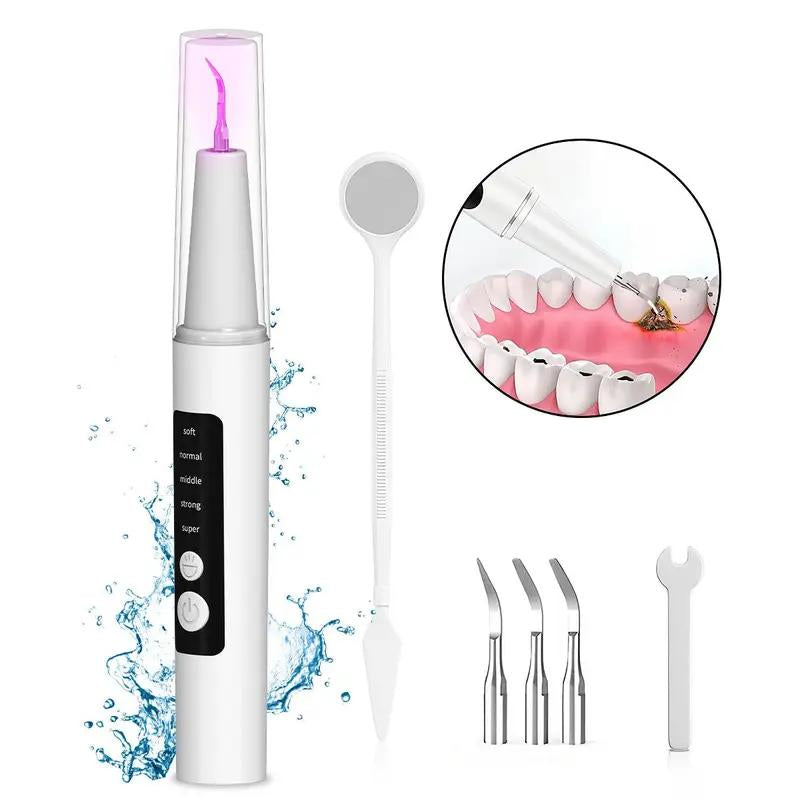 NBGRLVS Electric Scaler/Oral Plaque/Tartar Remover with Effective Remove Plaque Tartar and Stains Preventing Cavities Bad Breath and Gum Disease for At-Home Teeth Cleaning Cost-Effective Oral Care Solution - Cleansing