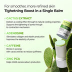 [Dr.Melaxin Official] CACTOX PORE RELIEF MULTI BALM with Cactus Cooling Reduce Puffiness & Pore Tightening for Visible Pore Care Skin Repair