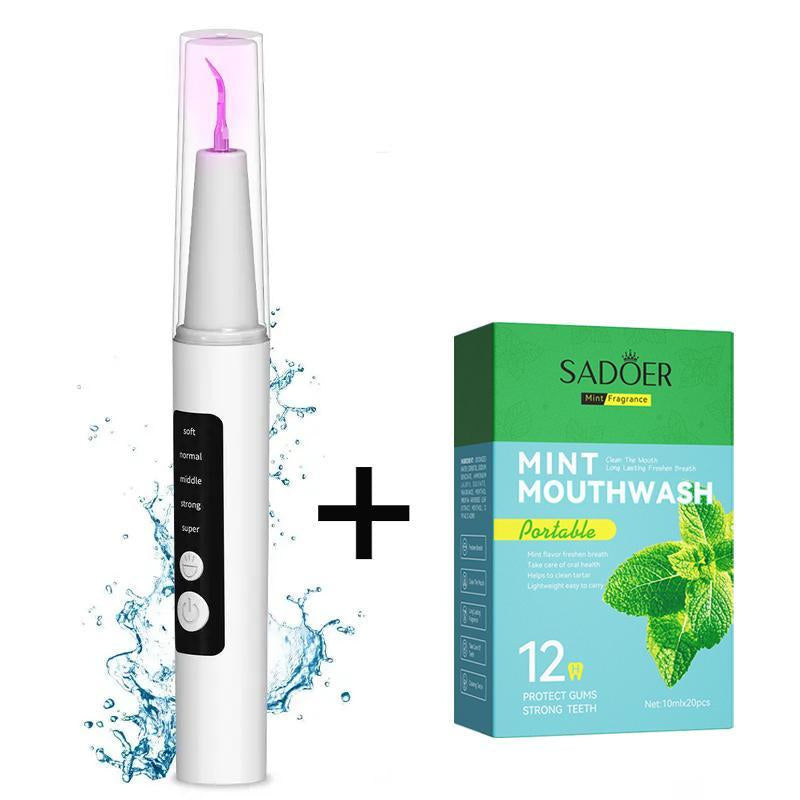 NBGRLVS Electric Scaler/Oral Plaque/Tartar Remover with Effective Remove Plaque Tartar and Stains Preventing Cavities Bad Breath and Gum Disease for At-Home Teeth Cleaning Cost-Effective Oral Care Solution - Cleansing