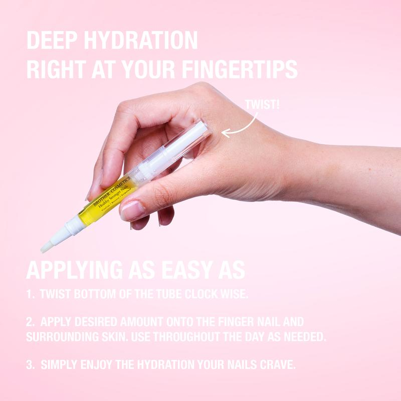 Brother Cosmetics – Aceite Fortalecedor para Crecimiento y Reparación de Uñas