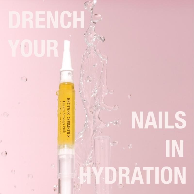 Brother Cosmetics – Aceite Fortalecedor para Crecimiento y Reparación de Uñas