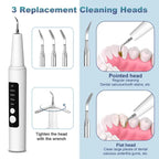 NBGRLVS Electric Scaler/Oral Plaque/Tartar Remover with Effective Remove Plaque Tartar and Stains Preventing Cavities Bad Breath and Gum Disease for At-Home Teeth Cleaning Cost-Effective Oral Care Solution - Cleansing