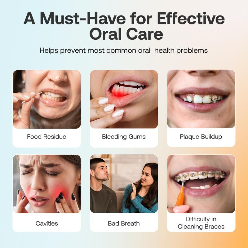 Bitvae C1/C5/C6 Water Flosser for Teeth - Cordless Portable Oral Irrigator, Powerful and Rechargeable, IPX7 Waterproof for Whitening Tablets ,Water Flosser for Teeth Cleane- Dental Kit