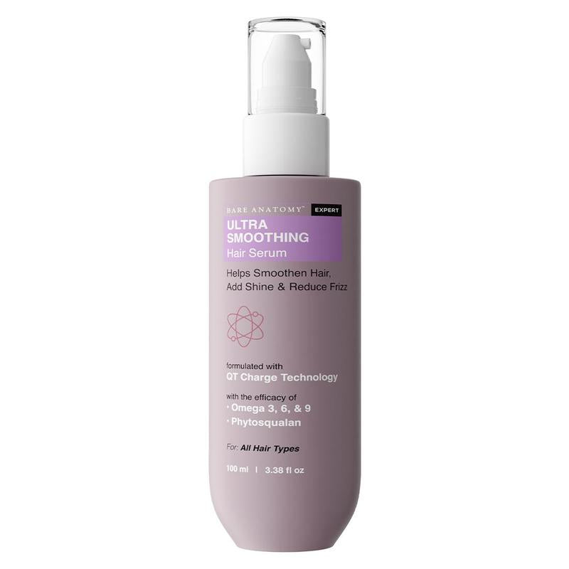 Ultra Smoothing Hair Serum – Reduce Frizz & Deep Hydration | Niacinamide + Carbohydrate Complex for Silky, Smooth Hair | Vegan, SLS & Paraben-Free