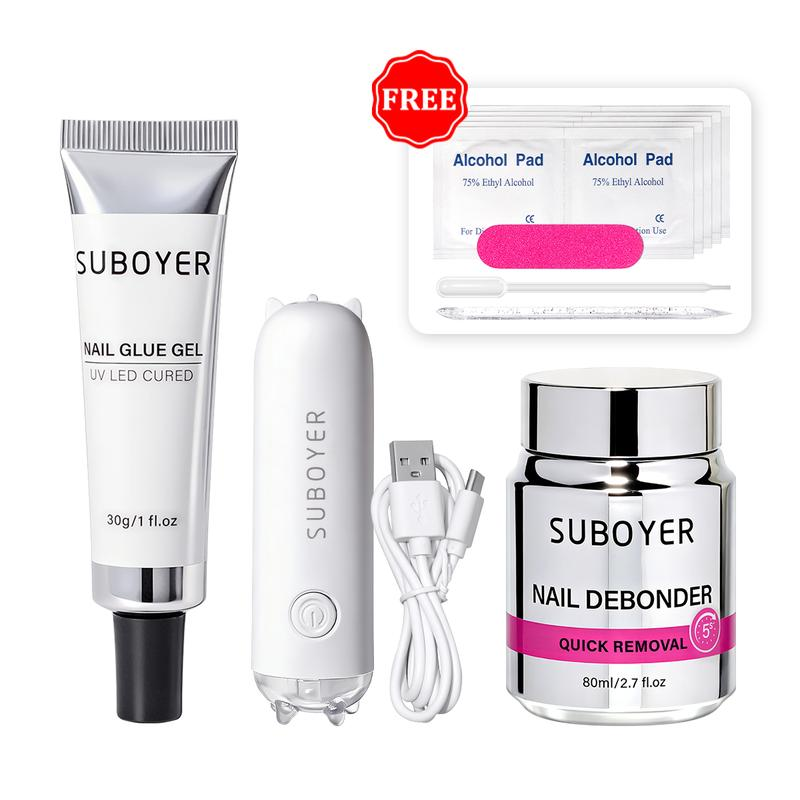 Kit Removedor de Pegamento para Uñas Postizas – Acción Rápida en 5 Segundos (80 ml)